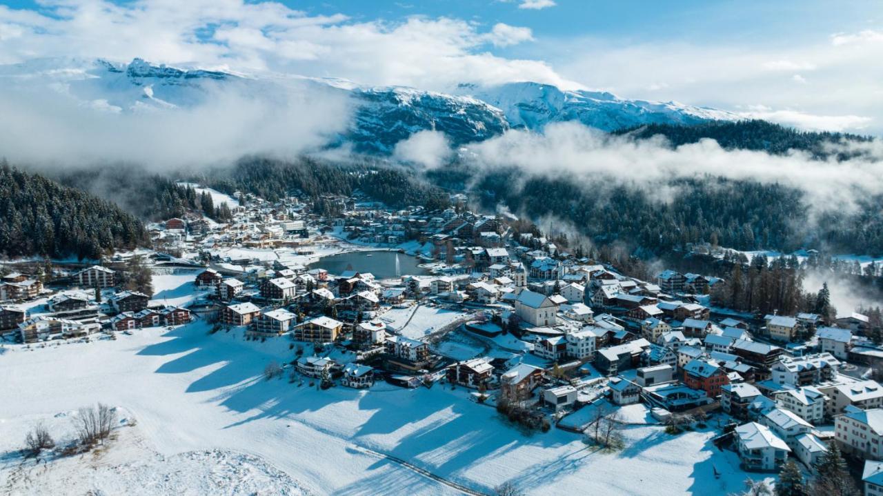 Casa Campanula Villa Laax Kültér fotó